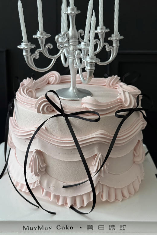 复古粉色·烛台蛋糕【B5170】 商品图3
