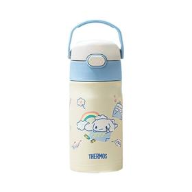 THERMOS 膳魔师 高真空不锈钢保温杯 TCKJ-350FS BW 玉桂狗 350ml 直饮杯