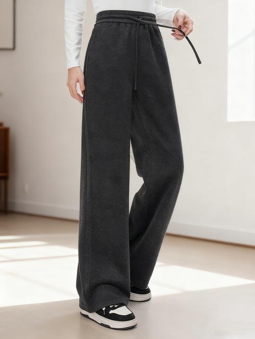 预售 臣禾	【雾感纽花裤】高智感羊毛醋酸休闲裤	JZ254060175 商品图7