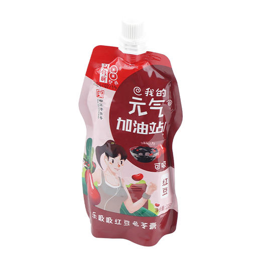 双钱乐吸吸龟苓膏（原味、玫瑰、红豆） 218g 商品图2