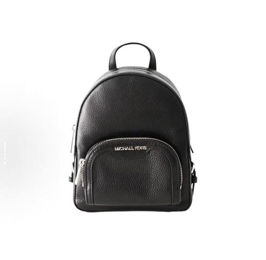 Michael Kors 奥莱款 JAYCEE加小号纯色荔枝纹女士双肩包 772-35T2S8TB1LBLACK 商品图0