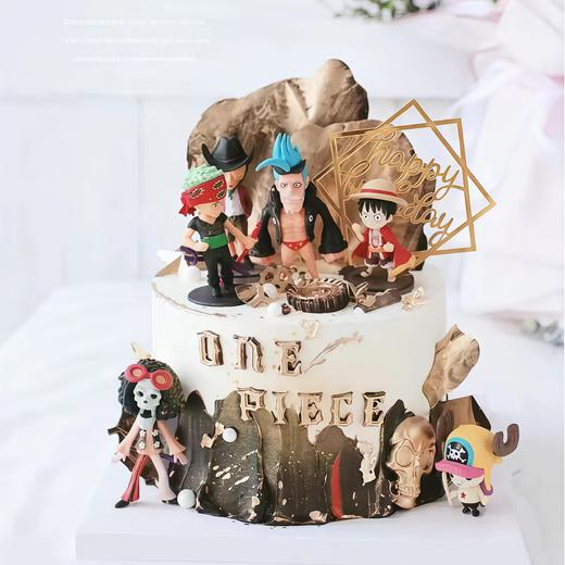 【海贼王1】叮当CAKE爆款儿童蛋糕-鲜果奶油蛋糕 商品图0