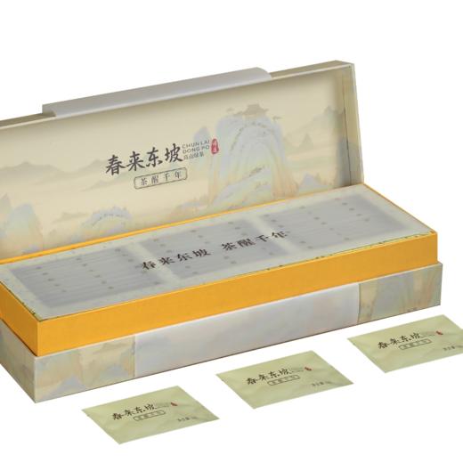 龙芽大师春来东坡纯料高山绿茶高端送礼礼盒120g 商品图4