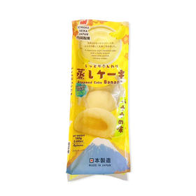 市冈 香蕉味 夹心蒸蛋糕 160g
