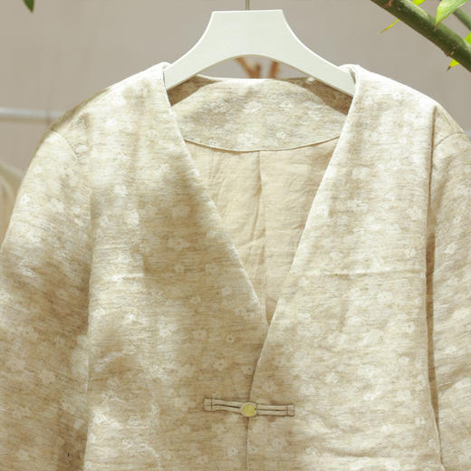 【2026东衣作】新中式棉服（25802209听雪） 商品图5