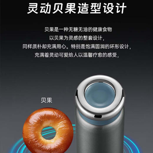 【分仓直发包邮】爱仕达钛享随行杯（银河灰/月光白）RWS42B13Q-TG/TW 商品图2