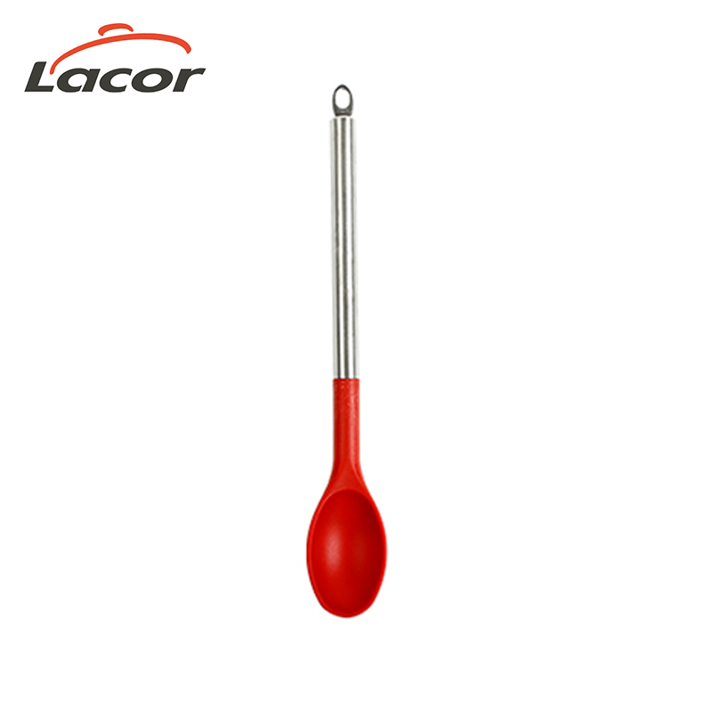 【大号高品质】西班牙 LACOR 不粘锅尼龙硅胶勺子