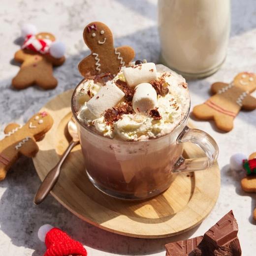 漂浮姜饼人法芙娜可可 Gingerbread Hot Valrhona Chocolate 商品图0