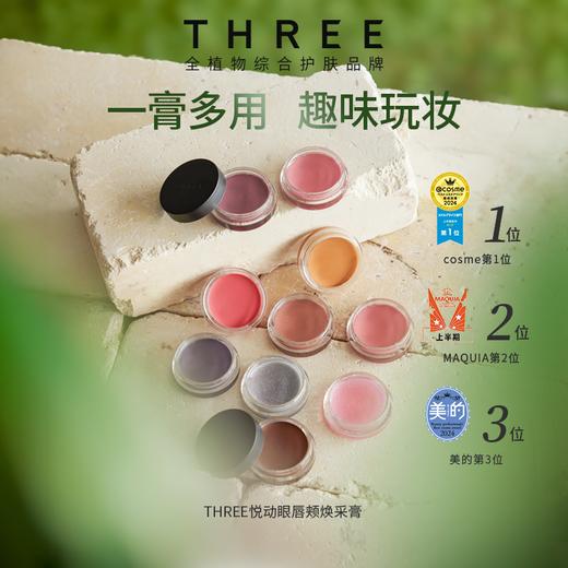 THREE 悦动眼唇颊焕采膏 04 5g 奶茶栗 商品图2