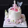 池中蝶·许愿池蛋糕【C5169】 商品缩略图1