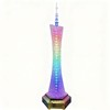 1:580精准还原，58cm超大号 广州塔小蛮腰模型 10种炫彩LED灯光效果 精美工艺  蓝牙音箱 XMY88 商品缩略图0