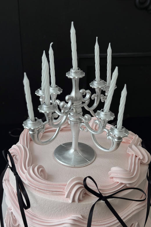 复古粉色·烛台蛋糕【B5170】 商品图2