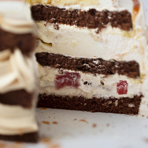 人气热售款「奶fufu」奶皮子冰糖葫芦味裸蛋糕 #创意甜品 商品图4