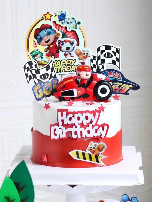 【猪猪侠2】叮当CAKE爆款儿童蛋糕-鲜果奶油蛋糕 商品图0