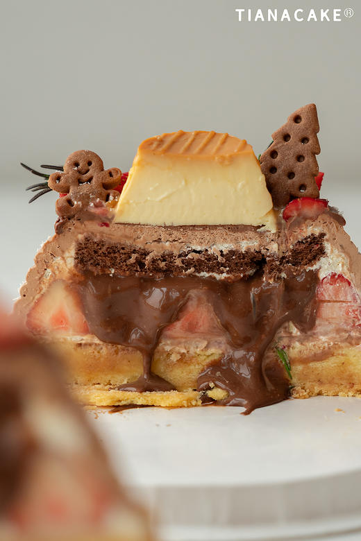 🍓【生巧流心草莓布丁挞】 商品图1