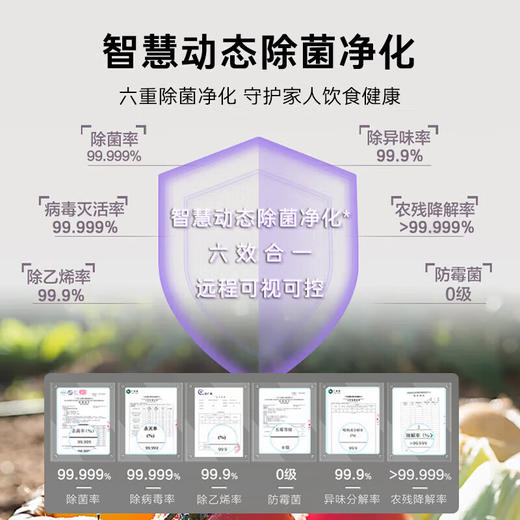 卡萨帝【星悦】原石零嵌入大容量四开门超薄三系统家用一级能效家用冰箱 551升BCD-551WLCTDM4GDU1【粤湾】【双十一】 商品图5
