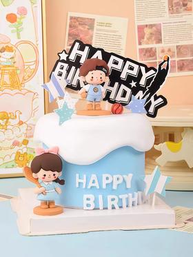 【运动宝贝】叮当CAKE爆款儿童蛋糕-鲜果奶油蛋糕