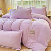 【专柜多样屋】悠梦嘉居暖奢保暖雪貂绒绣花四件套 魏紫/青蓝任选200*230cm 商品缩略图2