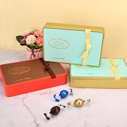 卡卡尼什锦软心巧克力制品礼盒(棕色)045559/（蓝色）045560/180g  三种口味 满足味蕾 商品图2