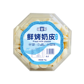 【新疆】疆吉鲜鲜烤奶皮原味75g*2盒