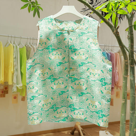 【2026东衣作】新中式马甲（25804249正阳） 商品图0