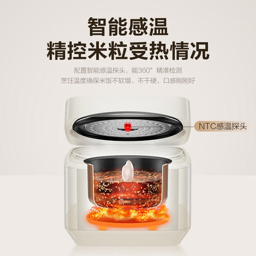 【分仓直发包邮】爱仕达米魔方系列电饭煲AR-F40E858 4L 商品图1