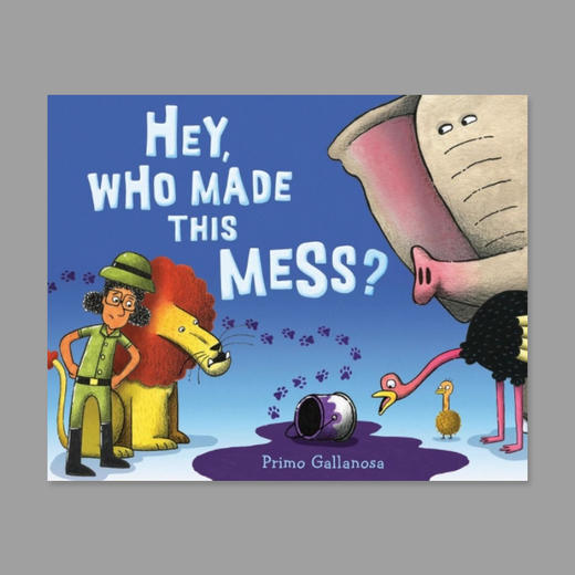 英文原版｜谁把这里搞得一团糟 Hey, Who Made This Mess 商品图0