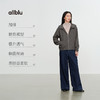 【冬Vol.0】allblu女装【运动牛仔】抓绒阔腿裤25夏“体感像运动裤挺括有型”ZY 商品缩略图2