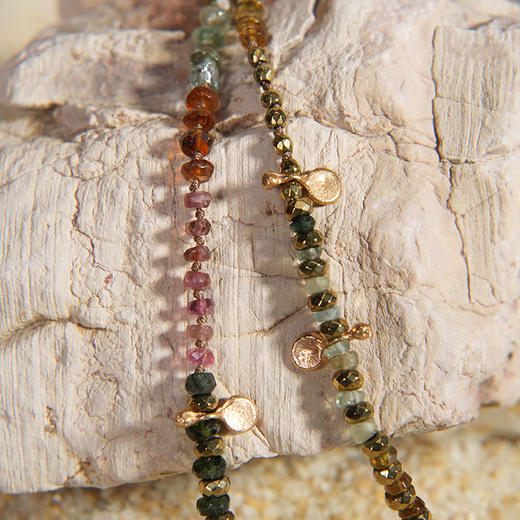 北京仓｜ROOM SERVICE-ADOUM-串珠 碧玺 长项链（多种戴法）［法国设计师］ 商品图6