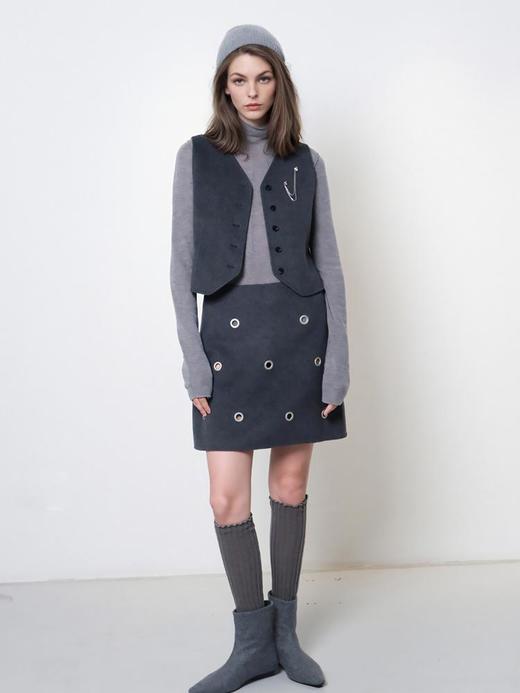 双面呢马甲 商品图2