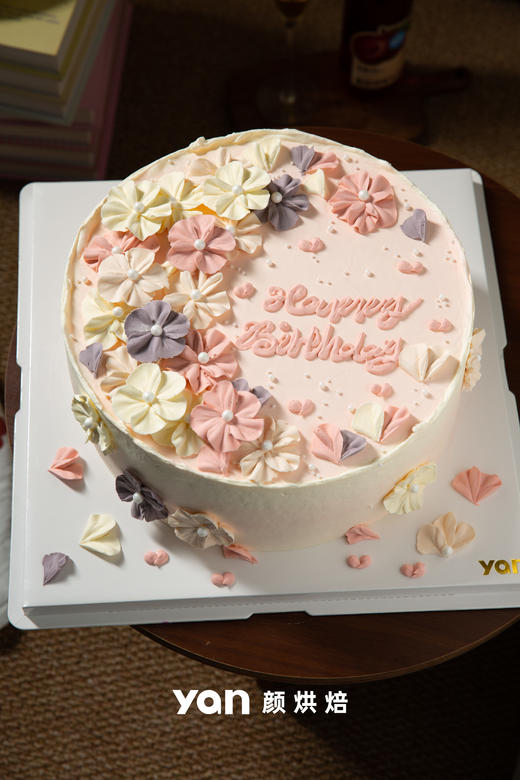 简约韩系裱花蛋糕 商品图0