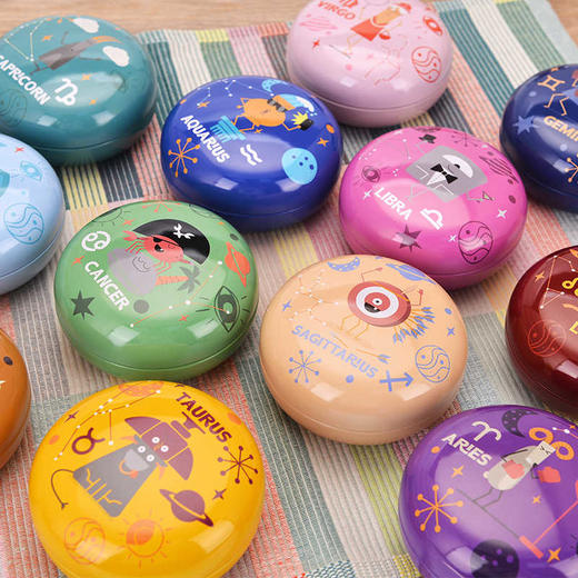 卡卡尼星座麦芽脆心巧克力制品30g/045549  精致奇趣小圆罐 商品图1