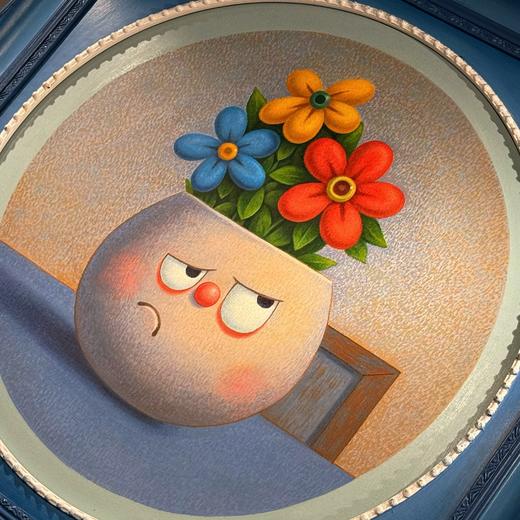 黎贯宇《花》原作 商品图1