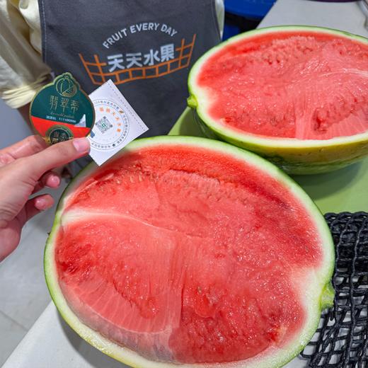 海南麒麟瓜 西瓜 高端西瓜 这个是优中优 除了贵没毛病 商品图7