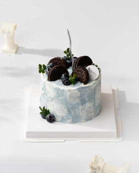 4英寸蓝莓之夜（百分百进口动物奶油）