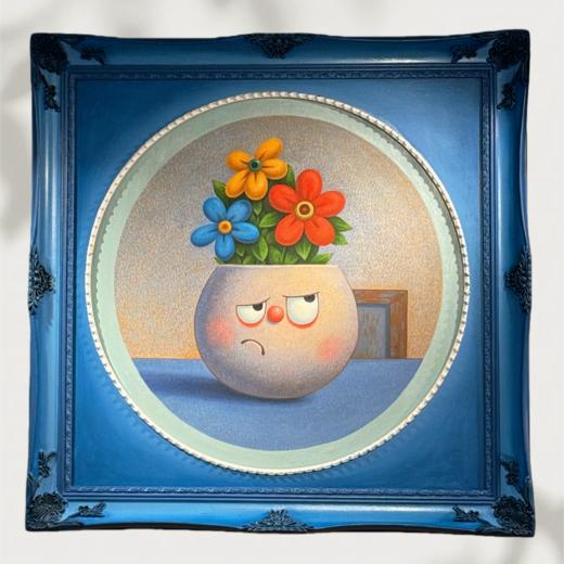 黎贯宇《花》原作 商品图0