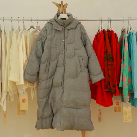 【抖音专属】新中式羽绒服（21803061B-1云上） 商品图0