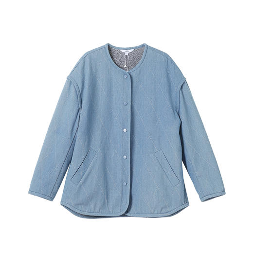 维修下架-VIMAGE纬漫纪内外可两穿休闲减龄时尚冬季新款保暖外套V2403114 商品图5