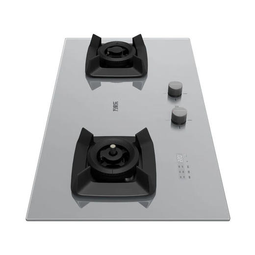 万家乐定时燃气灶天然气5.2KW火力一级能效防干烧烟灶联动银灰玻璃面V9 天然气【粤湾】【双十一】 商品图2