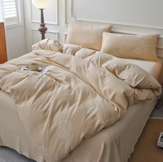 素道有机棉床单四件套/被子/枕套（韵达快递，限时8折）| 公平贸易*Organic cotton| Fair Trade 商品图1