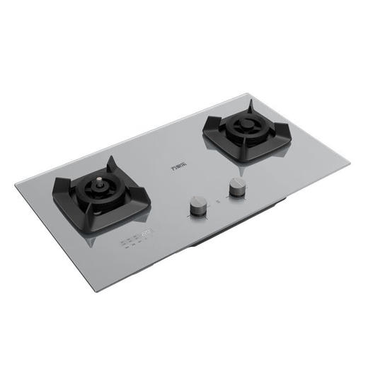 万家乐定时燃气灶天然气5.2KW火力一级能效防干烧烟灶联动银灰玻璃面V9 天然气【粤湾】【双十一】 商品图3