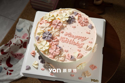 简约韩系裱花蛋糕 商品图1