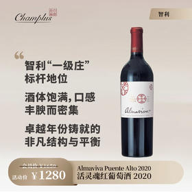 活灵魂酒庄干红葡萄酒2020Almaviva Puente Alto Rouge