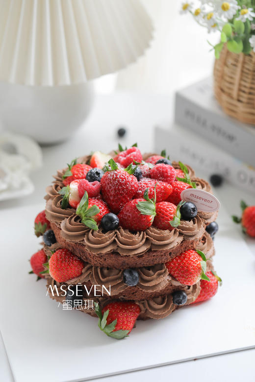 生巧草莓裸蛋糕 商品图2