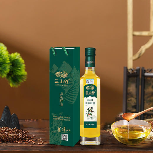 三山谷有机山茶油 500ml 商品图2