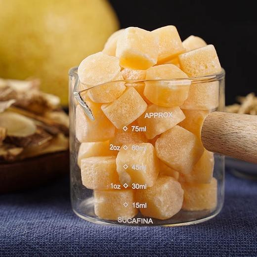  【严选】【清凉护嗓】众喜佳缘色泽鲜黄晶莹剔透罐装梨膏糖300克/罐   （厂家直发） 商品图3