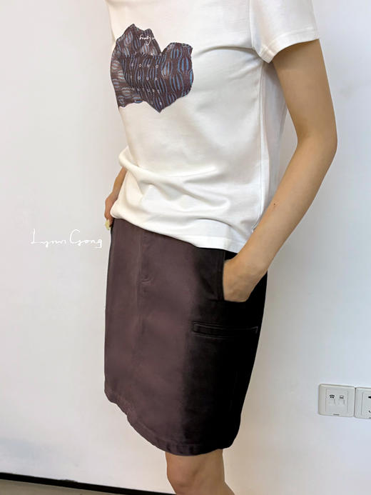 拼接牛仔短裙 商品图0