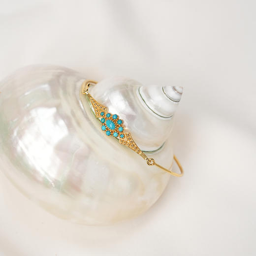 北京仓｜Dorothee sausset-Anne-绿松石 手镯［法国设计师］ 商品图1