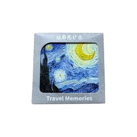 momobox 冰箱贴 旅忆系列  梵高星空 5.8*5.8cm 纪念品 旅行手信