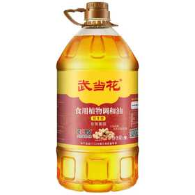 【湖北安舜食品公司】武当花非转基因花生香食用植物调和油  5L/壶
